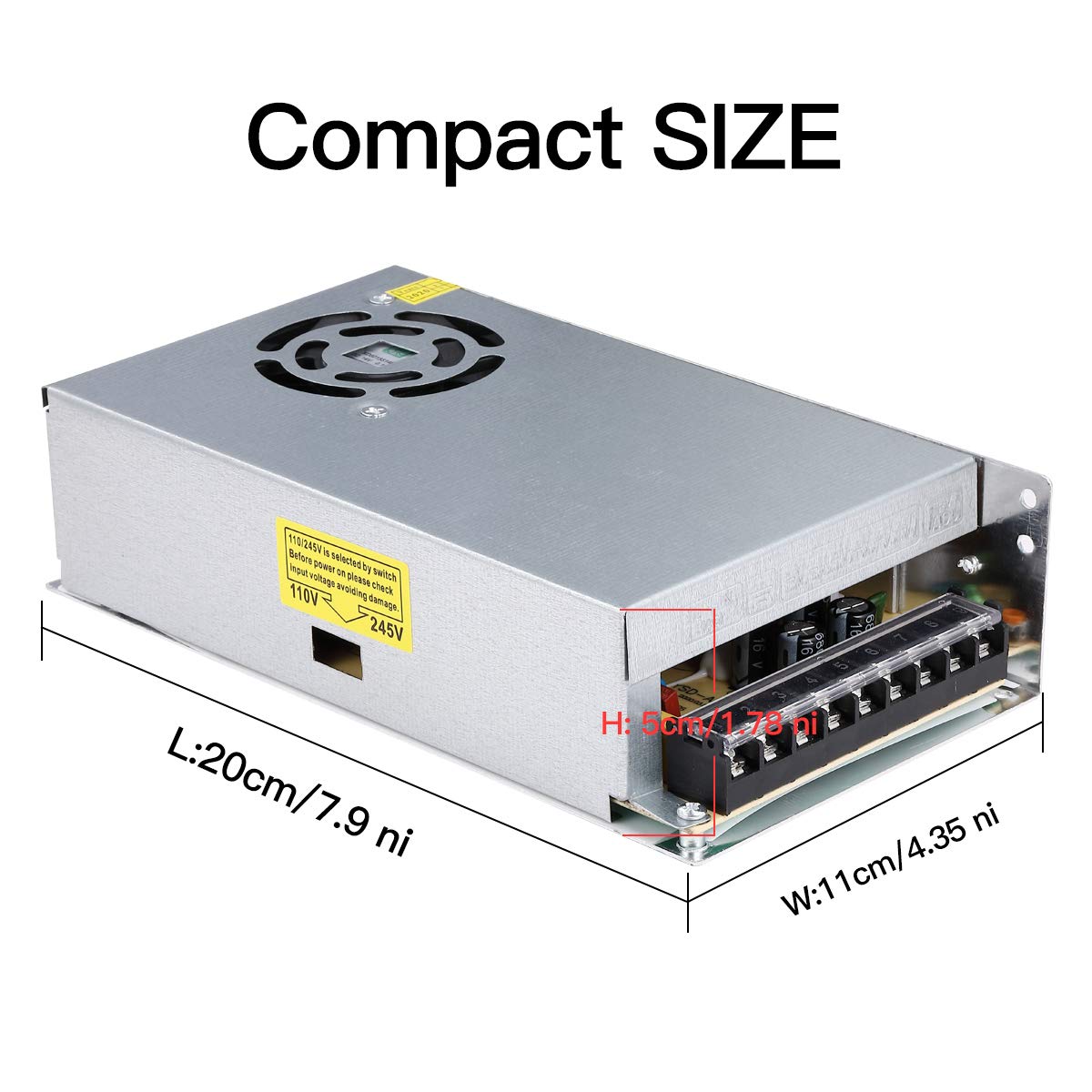 power Supply 12V / 20A - صورة 1