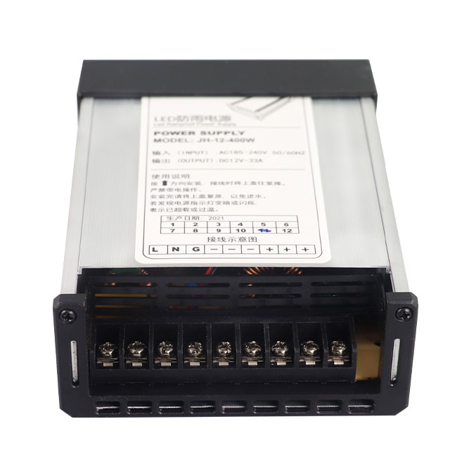 power Supply 12V / 33A waterProof - صورة 3