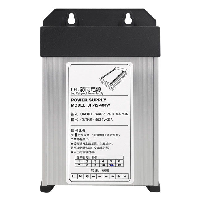 power Supply 12V / 33A waterProof - صورة 4