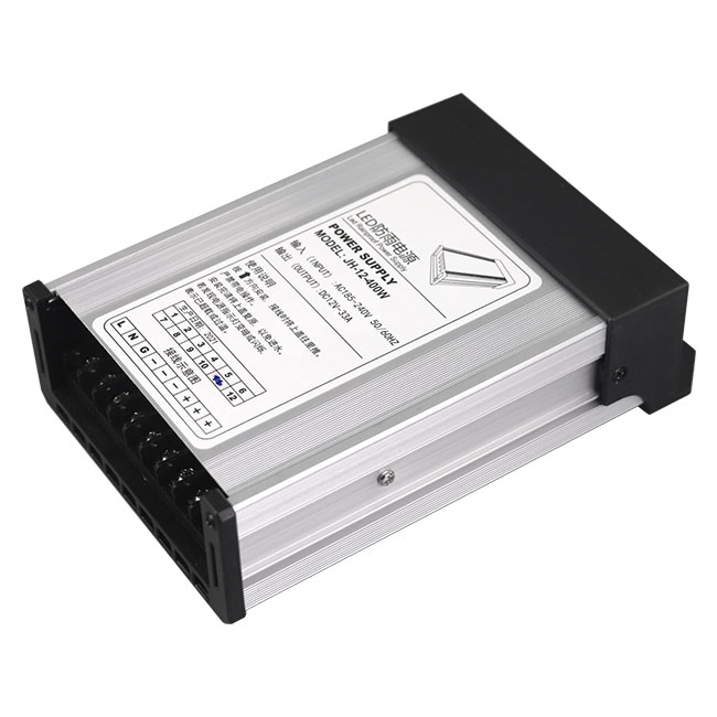 power Supply 12V / 33A waterProof - صورة 5