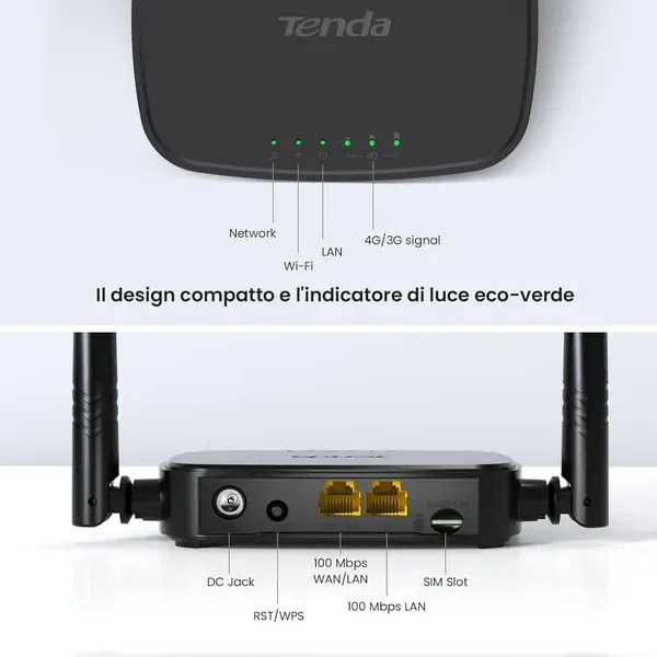 Router Tenda 4G03 Pro 4G LTE Router - صورة 5 - تندا